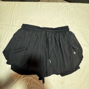 2 Pair - Pink Women’s Athletic Shorts & Black Women's Athletic Shorts